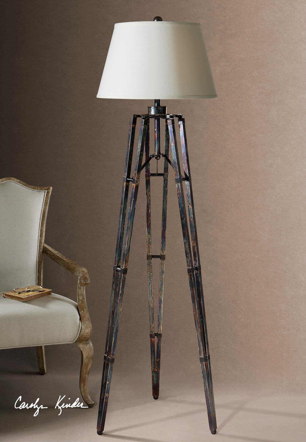 Uttermost Floor Lamps 28460 Tustin Esprit Decor Home Furnishings